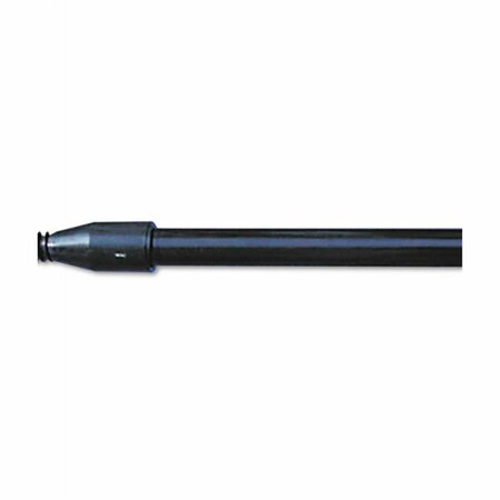 PINPOINT 1 Dia. x 60 in. Long Fiberglass Broom Handle with Nylon Plastic Threaded End - Black PI3200841